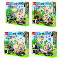 Часы из фанеры For kids creativity 6110 Strateg,  4 вида