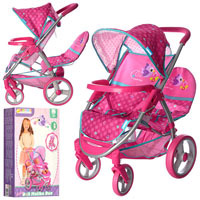 Кукольная коляска для двойни Hauck D-86022 Malibu Duo