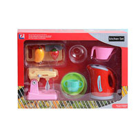 Игровой Набор бытовой техники 58000-9: чайник, миксер, посуда, продукты