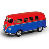 Автобус KINSMART KT 5060 1:32 VOLKSWAGEN CLASSICAL BUS 1962 3 вида