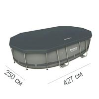 Тент BestWay 58425 для овальных каркасных бассейнов 427-250 см