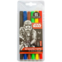 Фломастеры 6 цв. "Star wars"