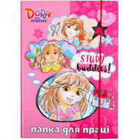 Папка для трудов А4 Дора Dora P-A4 Mandarin 4 вида