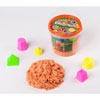 Кинетический песок DankoToys KidSand в ведрах с формами 6 цветов (350, 500, 1000 г)