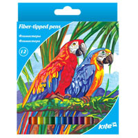 Фломастеры, набор 12 шт. Kite