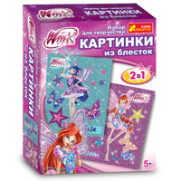 2043 Картинка с глитера.Муза и Блум. "Винкс 7" 13159062Р