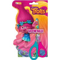 Ножницы с принтом на лезвии "Trolls"