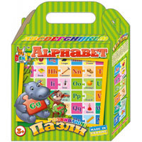 Развивающие пазлы "Английский алфавит" 0165