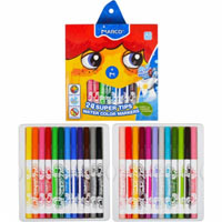 Фломастеры 24 цвета Super Washable, Marco