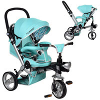 Велосипед трехколесный колясочный Turbotrike M AL3645 5 цветов