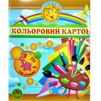 Картон А4 кол. , 8 арк. "С" (210мм*262мм)