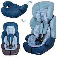 Автокресло ME 1002_12 VINTAGE (2шт) детское,2в1,группа1_2_3(9_36кг),регул.подголов,2цв(голубой микс)