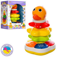 Пирамида-неваляшка Цыпленок/ Утенок Limo toy (Joy Toy) 7015, 7040 рус, укр