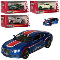 Машинка Kinsmart KT 5369 Bentley Continental GT Speed  1:38, 2 вида