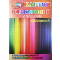 Картон А4 кол. , 5кол.,ІНТЕНСИВ