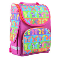 Школьный каркасный рюкзак Smart (1 Вересня) PG-11 "Butterfly" (34-26-14 см)