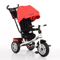 Велосипед трехколесный с ручкой Turbotrike M 3646A разные цвета