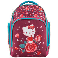 Рюкзак школьный Kite HK18-706M "Hello Kitty" (38-29-16 см)