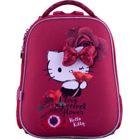 Рюкзак школьный каркасный Kite HK18-531M "Hello Kitty" (38-29-16 см)