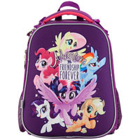 Рюкзак школьный каркасный Kite LP18-531M "My little pony" (38-29-16 см)