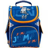 Школьный каркасный рюкзак GoPack GO18-5001S-13 "Jump" (34-26-13 см)