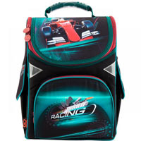 Школьный каркасный рюкзак GoPack GO18-5001S-14 "Racing" (34-26-13 см)