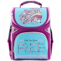 Школьный каркасный рюкзак GoPack GO18-5001S-2 "Wild Free Spirit" (34-26-13 см)
