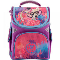 Школьный каркасный рюкзак GoPack GO18-5001S-6 "Keep Calm And Be A Princess" (34-26-13 см)