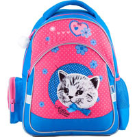 Рюкзак школьный Kite K18-521S-2 "Pretty kitten" (38-29-13 см)