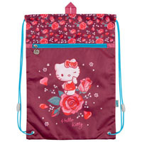 Сумка для обуви c карманом Kite HK18-601M-2 "Hello Kitty" (46-33 см)