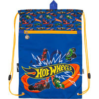 Сумка для обуви c карманом Kite HW18-601M-1 "Hot Wheels" (46-33 см)