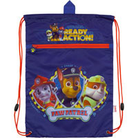 Сумка для обуви c карманом Kite PAW18-601M "Paw Patrol" (46-33 см)
