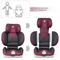 Автокресло El Camino ME 1019 SMART (группа 2-3, 15-36 кг, 3 цвета)
