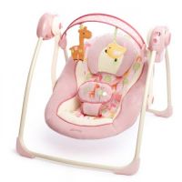 Качеля-шезлонг Bright Starts  60121 Comfort Harmony Girafaloo Жираф