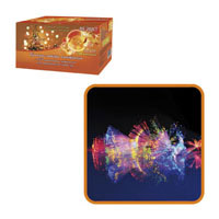 Гирлянда-штора с кисточками LED 2,5м MULTICOLOR ME-200CTm 