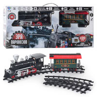 Железная дорога Эра паровозов Limo toy 701829 R/ YY 125 