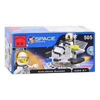 Конструктор BRICK 505 (260шт) космостанция, 36дет, в кор-ке, 14-7-4,5см
