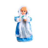Снегурочка 30см музыка, движение, свет B00421 (J002_4103) (36шт)