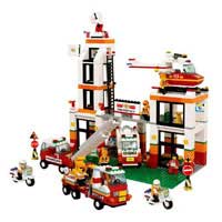 Конструктор SLUBAN 840682/M 38 В 3300 (10шт) больница, 830 дет, в кор-ке,