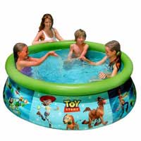 Семейный надувной бассейн Intex 54400 "Историй игрушек" (183*51 см)