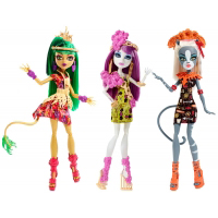 Кукла серии Экзотическая вечеринка Monster High DKX94 3 вида