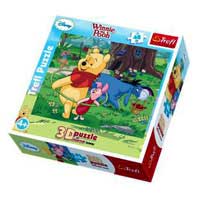 Пазл Trefl 35734 3D, крутим обруч/Дисней Winnie the Pooh, 48 дет, в кор-ке, 20-20-5 см