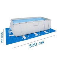 Подстилка для бассейнов Bestway 58264 прямоугольная 500-300 см