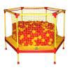 Батут-манеж Leco-IT Home диам. 135 см гп060004