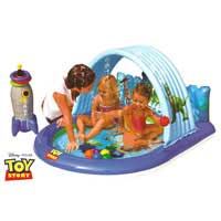 Надувной детский игровой центр intex, 57127 "Toy Story" (Интекс). Цена, купить  в Украине надувные детские компмлексы. | wo-shop.com.ua