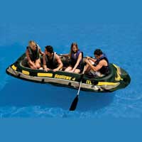 Надувная лодка Intex "Seahawk 4", 68350
