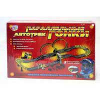 Автотрек Параллельные гонки с петлями (584 см) Joy Toy 0820