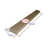 Турник настенный прямой 80см HOME LecoSport LS289