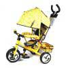 Велосипед трехколесный с ручкой Turbo Trike M 5361 (цвета в ассортименте)