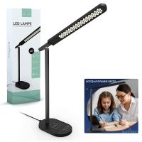 Светодиодная настольная LED лампа Illumi Vision 9,6 Вт с usb зарядкой
